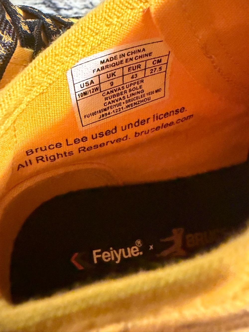 FEIYUE♦️Bruce Lee♦️martial arts shoe - Picture 12 of 13